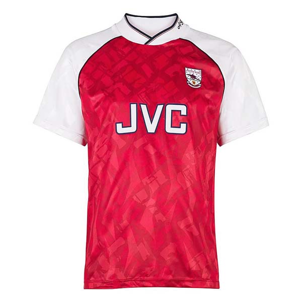 Tailandia Camiseta Arsenal 1ª Retro 1990 1992 Rojo